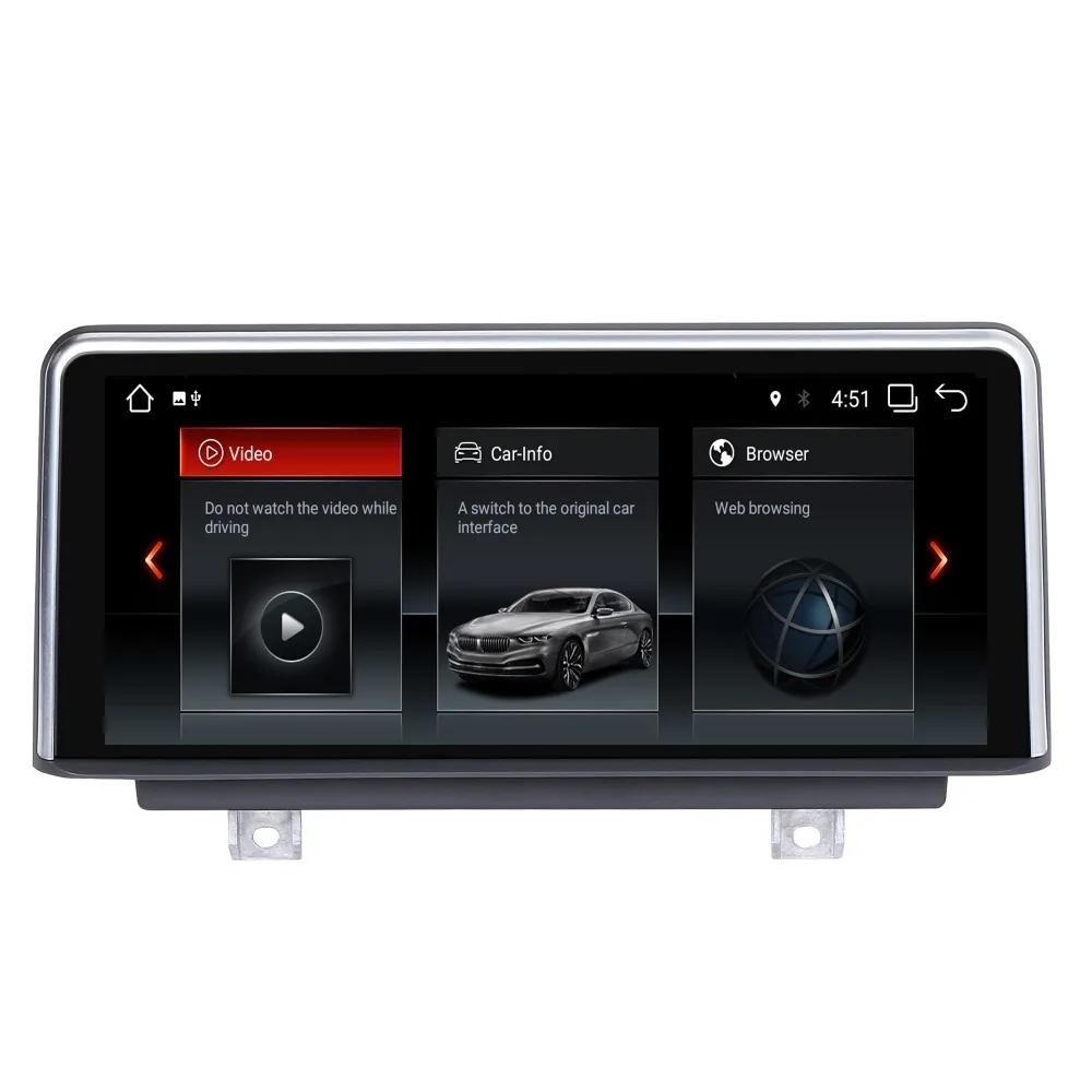 Top Android 7.1.1 Car DVD player FOR bmw 2 Series F22/F45 MPV (2013-2016) NBT System car audio monitor stereo ips screen receiver 9