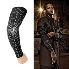 Spiderweb налокотник для баскетбола брейк Armguards спортивные защитные предплечья компрессионные согревающие повязки Armwarmers Велоспорт