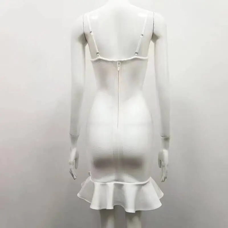 Summer-Fashion-Sexy-Backless-Mermaid-White-Bandage-Dress-2018-Knitted-Elastic-Party-Dress (2)