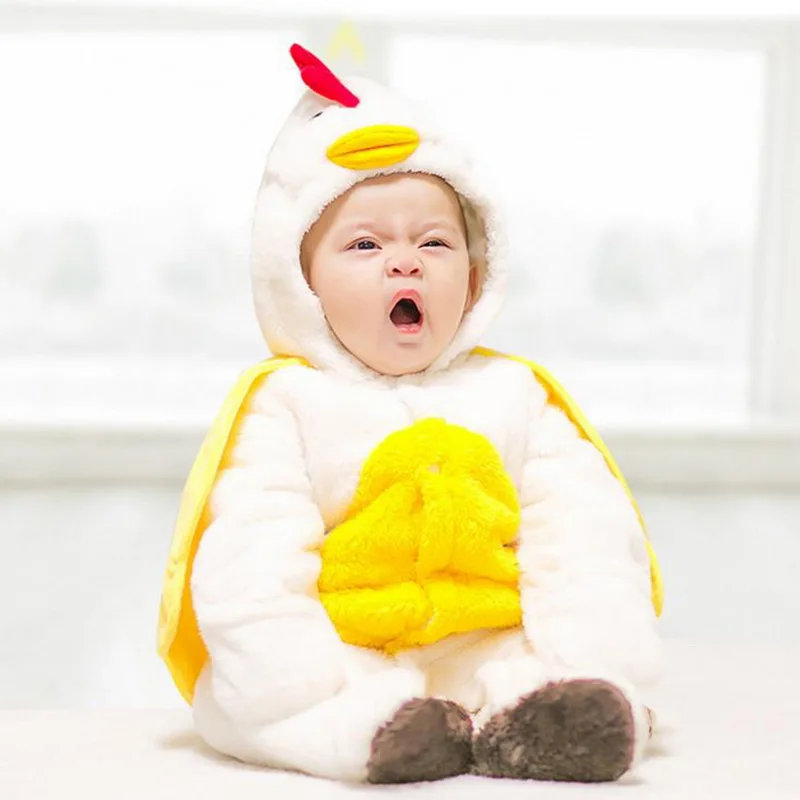 Loozykit/Одежда для новорожденных мальчиков и девочек; одежда для малышей с капюшоном; милые костюмы для малышей