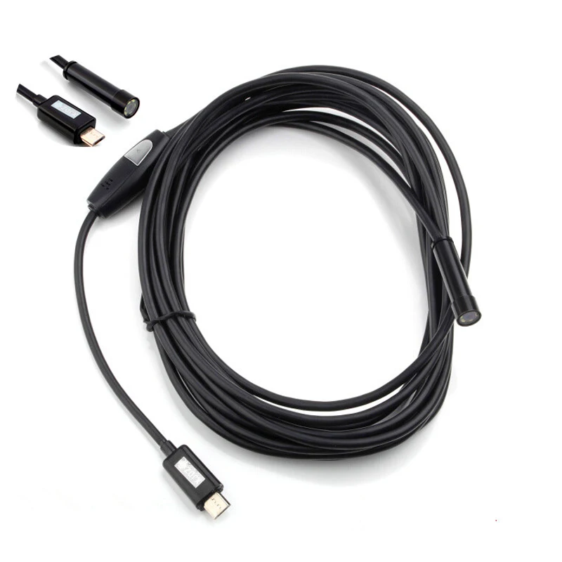 Android камера эндоскоп может подключаться к смартфону мобильный телефон с корпусом