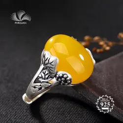 Не подделка Польша S925 Fine Jewelry Кольцо из стерлингового серебра Для женщин ручной работы Винтаж натуральный ретро изысканный