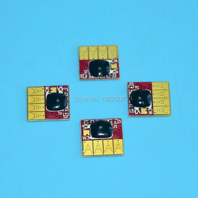 

BOMA-TEAM Auto reset ARC chips for HP711 chips for HP 711 reset chips For HP Designjet T120 T520 Printers -4colors