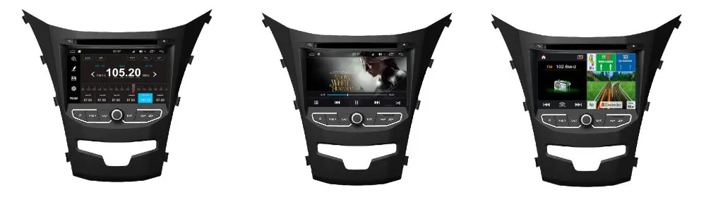 Top Car DVD Player For SsangYong Korando (C200) 2014~2019 IPS LCD Screen GPS Navigation Android System Radio Audio Video Stereo 2