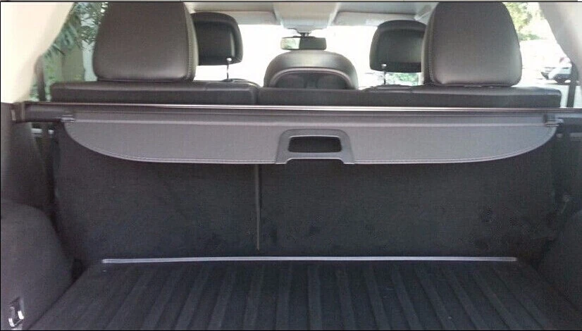 Black Rear Trunk Security Shield Cargo Cover For Fiat Freemont 7 Seat Model 2011 2015
