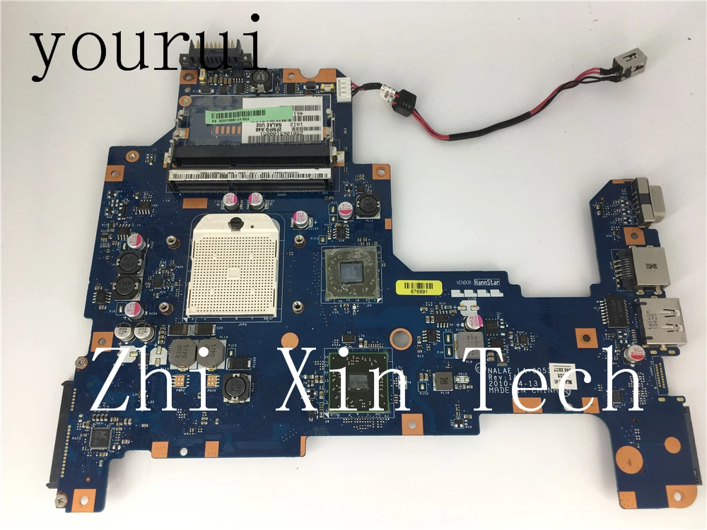 Yourui для Toshiba Satellite L670D L675D Материнская плата ноутбука K000103980 NALAE LA-6053P 100% тесты