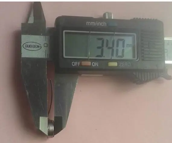 Plana Motor de Vibração Coin Motor Mini Motor para o Telefone Móvel 100 Peças 0834 - Imagem 4
