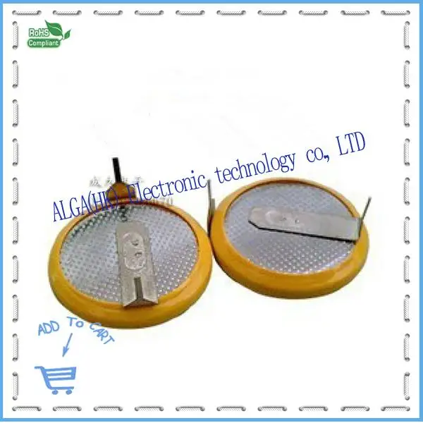 Buy CR2032 solder pin battery 3V battery with pin with