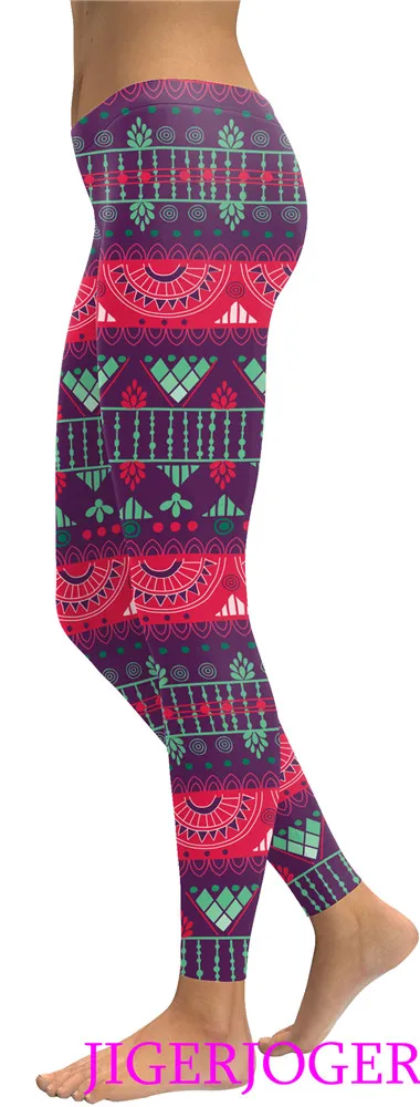 Pink Purple aztec legging (3)