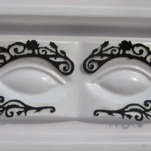 Fre модный бумажный режущий глаз наклейки подводка для глаз розовый цветок