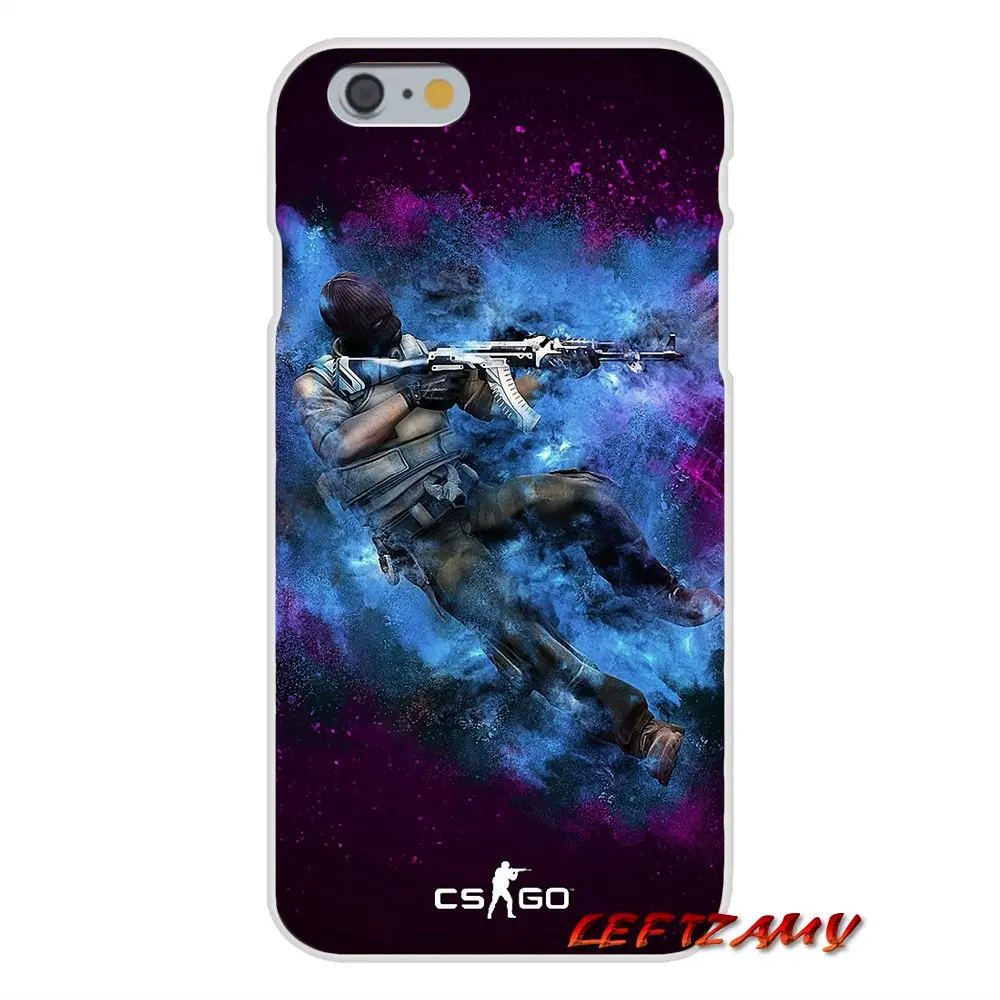 Для iPhone X XR XS MAX 4 4S 5 5S 5C SE 6 6S 7 8 Plus ipod touch Counter Strike Global offension csgo cs go силиконовый чехол