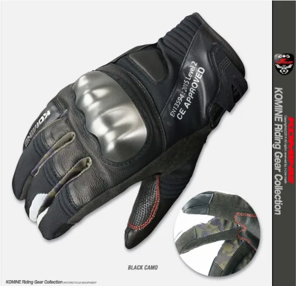 Shipping free komine GK817 titanium alloy Racing motorcycle gloves warm windproof winter spring high quality Shipping free komine GK817 titanium alloy Racing motorcycle gloves warm windproof winter spring high quality