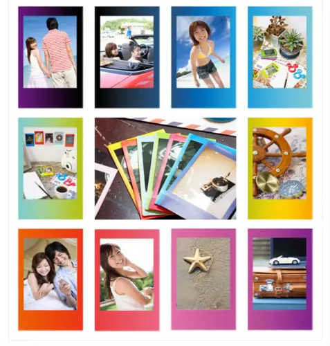 Fujifilm Instax Mini Rainbow Airmail Candy Pop 30 листов фотобумаги для 11 8 9 25 50 мгновенная пленка