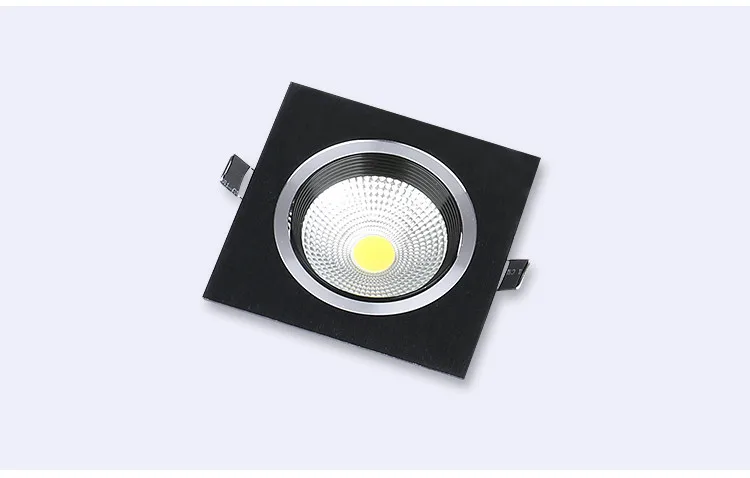 Dimmable светодиодный светильник лампа 5 Вт 7 Вт 10 Вт 14 Вт cob Светодиодный точечный 220 В/110 В потолочный Встраиваемые Потолочные светильники