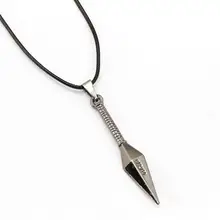 Nueva Llegada Accesorios Juego Animación Uzumaki Naruto Collares pendientes Joyería Para Mujeres Hombre Collar Al Por Mayor