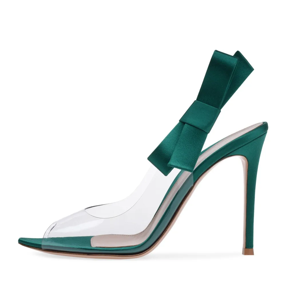 

Clear Straps Stiletto Heels Crystal Wedding Shoes Ladies Thin Heels Sandals Shoes Open Toe Strappy High Heels Party Dress Shoes