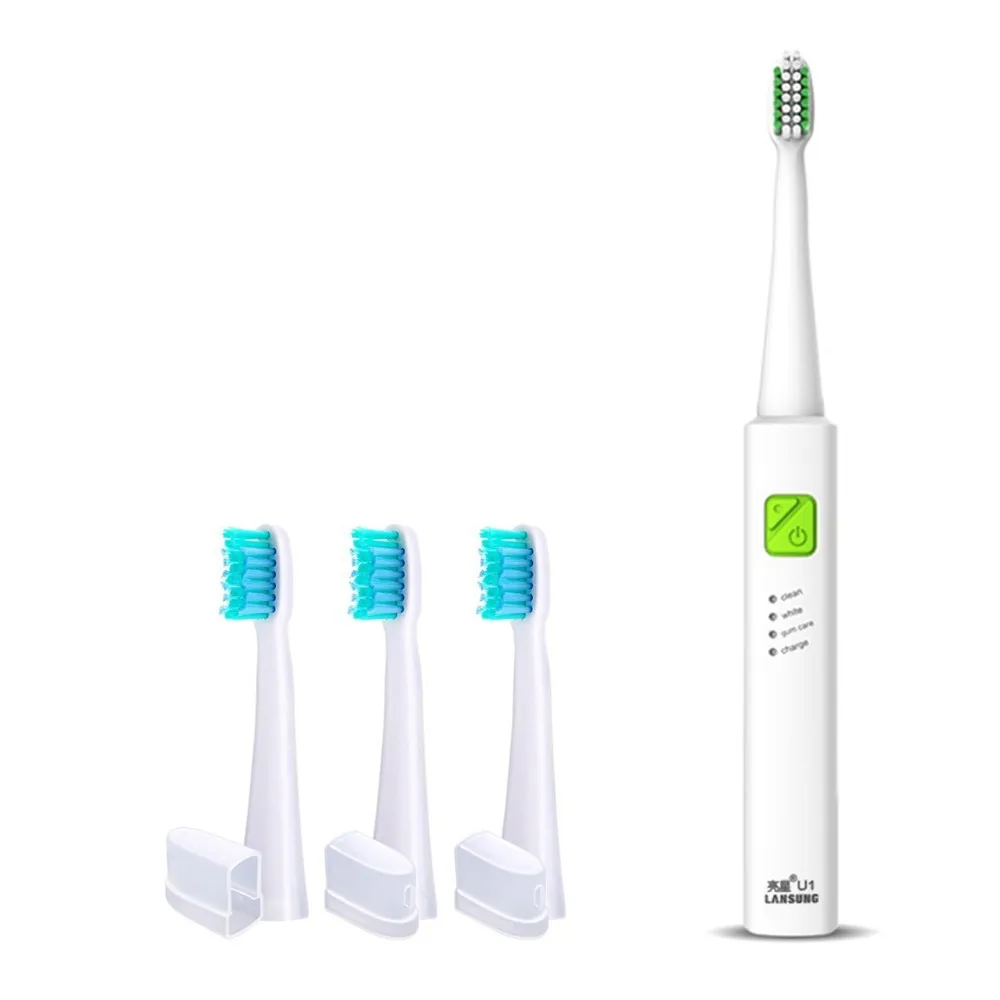 

LANSUNG U1 Automatic Electric Toothbrush For Adult Children USB Charging Sound Wave Powered Tooth Brush Escova De Dente Eletrica