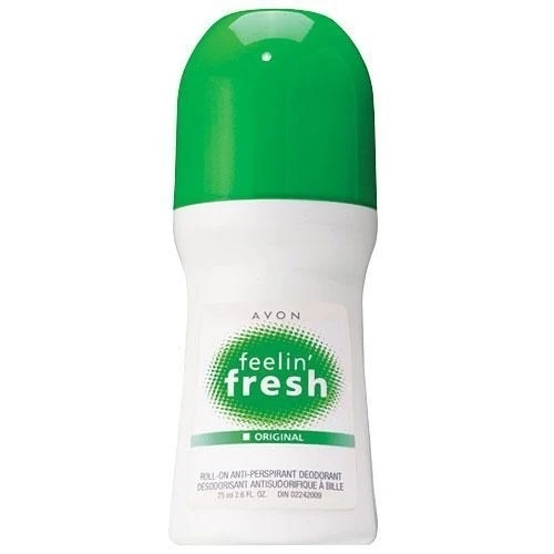 Avon Feelin' Fresh Bonus Size Roll-On Anti-Perspirant Deodorant (Lot of 2)