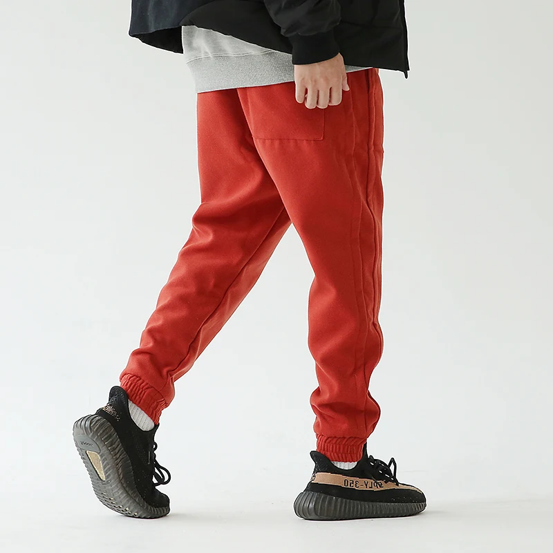 Kopen CHINISM 3 Kleuren Wol amp; Katoen Mannen Casual Broek Mens Ademend Cool Merk Broek 2017 Herfst Winter Potlood Joggingbroek Mannen