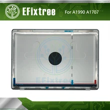 Серебристый A1707 A1990 чехол с крышкой чехол с изображением для Macbook pro 15 ''Retrina задняя крышка EMC 3162 3072 3215
