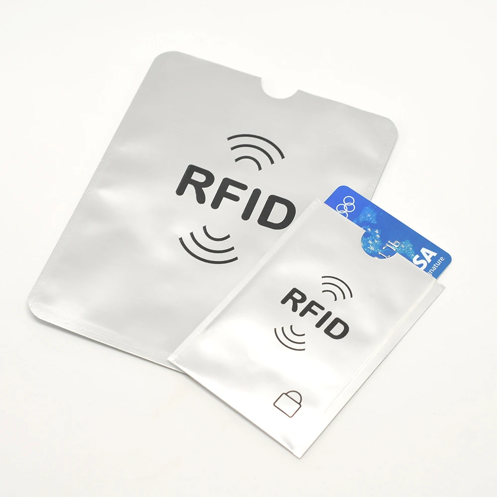 

16 pieces/Set RFID Blocking Sleeves Anti Theft RFID Card Protector RFID Blocking Sleeve Identity Theft Protection