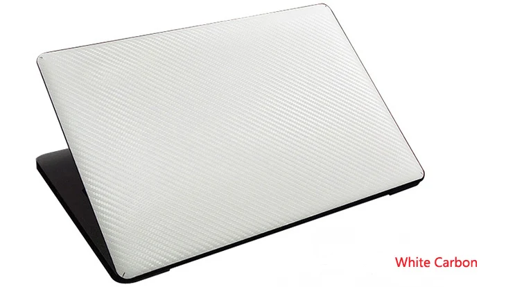 KH ноутбука углеродного волокна крокодил змеиной кожи кожаная наклейка кожного Покрова гвардии протектор для lenovo ThinkPad T570 15,6" - Цвет: White Carbon fiber