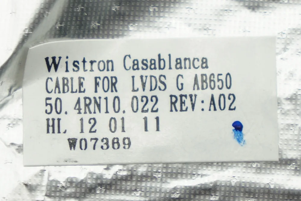 Новый ЖК кабель LVDS FHD для HP Pavilion DV6 6000 50.4RN10.022 656805 001|lcd lvds cable|lcd cablehp pavilion cable |
