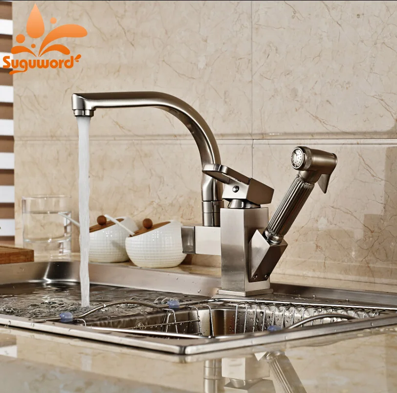 

Kitchen Sink Faucet Hot and Cold Water Mixer Taps High Pressure Pull Out Faucet kitchen tap Torneira