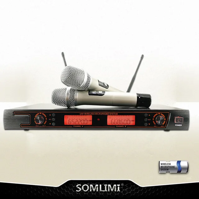 

UHF Wireless Microphones single handheld Karaoke wireless microphone Vocal Microfone System