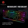 HEXGEARS GK757 interruptor de caja Teclado mecánico 87 teclado clave PBT Keycap RGB Backlight Teclado mecánico para juegos ► Foto 1/6