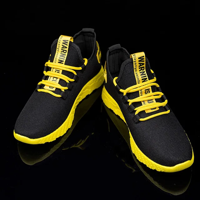 US $9.07 2019 Male Tennis Shoes Lace Up Mixed Color Men Sneakers Breathable Confort Stretch Febric Mesh Shal