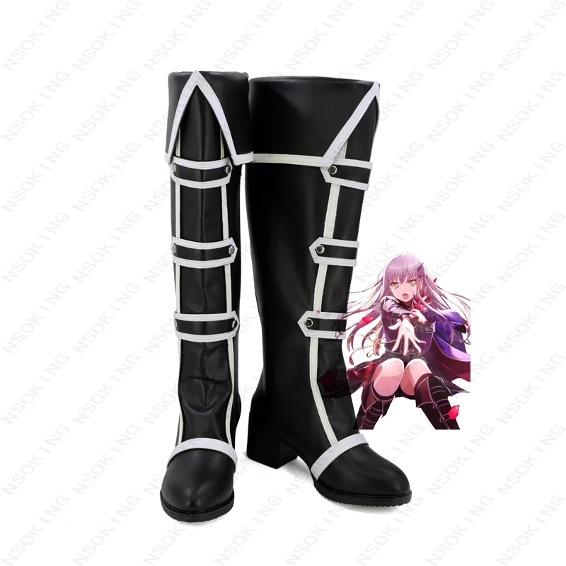 

New BanG Dream! Roselia Cosplay Anime Boots Tailor-Made 002