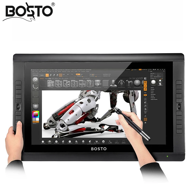 BOSTO KINGTEE 22UX Графика Tablet рисовать 20 шт Экспресс ключ планшет монитор стилус