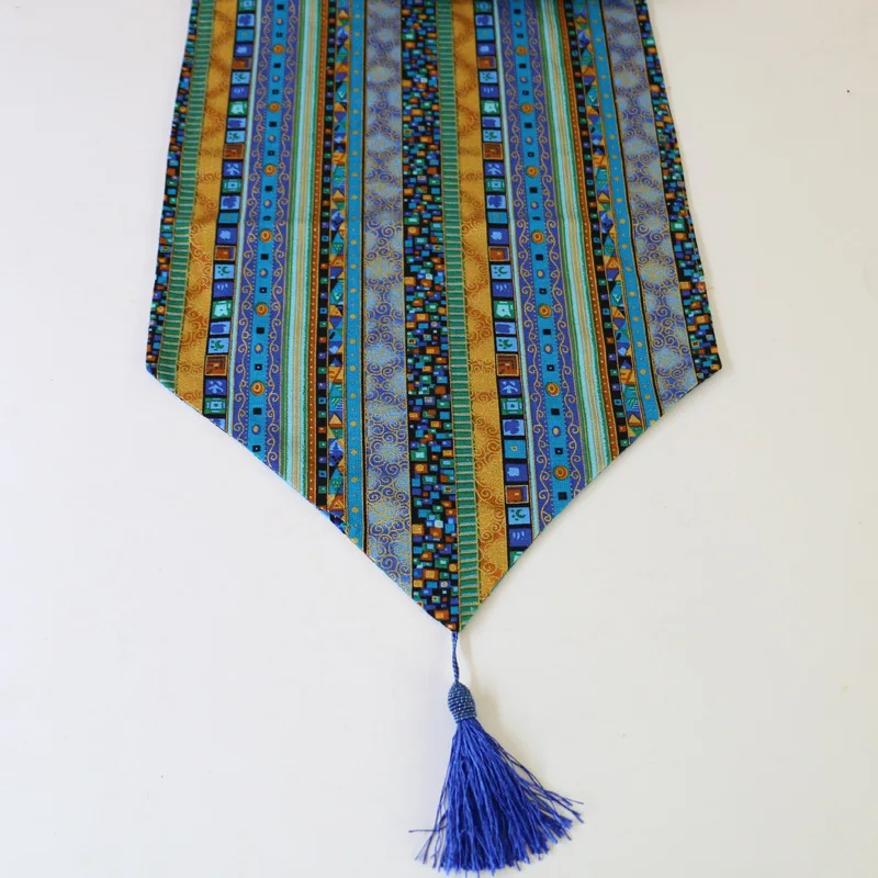 American cotton and hemp table flag, table flag, hotel, bed flag, tea house, tea flag