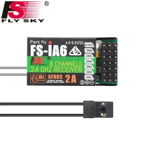 FLY SKY 1pcs Original FlySky FS-iA6 6 Channel Receiver AFHDS 2A 2.4G Radio system Replacement For FlySky FS-I10 FS-I8 FS-I6 fly sky 2 4g fs ct6b 6 ch channel radio model rc transmitter receiver control zjf