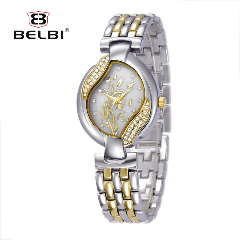 

Belbi Elegant Ladies Watches Luxury Diamond Irregular Shape Women Jewelry Wristwatches Exquisite Special Clock Gift for you