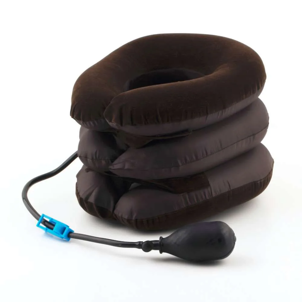 Dispositivo de tracción Cervical cuello inflable Dispositivo de masaje de salud cuidado de enfermería lujoso nuevo