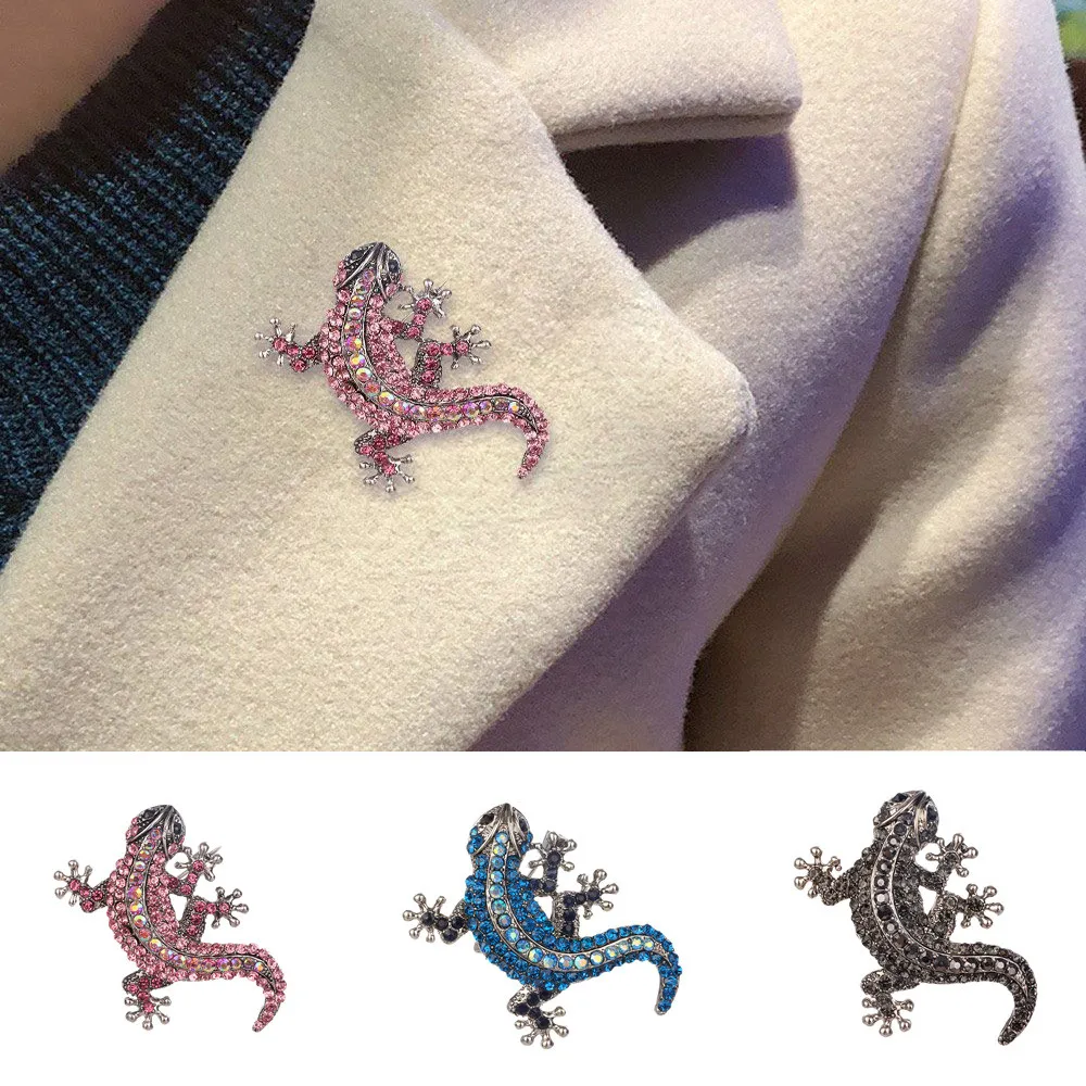

Lizard Brooch Colorful Wild Four-legged Snake Brooch a perfect gift for Female Classic Style Gift Women Feminina
