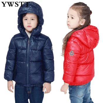 

Snowsuit Baby Snow wear Cotton Padded One Piece Warm Outerwear Children's Overalls Romper Kids Winter Jumpsuit Newborn Parka