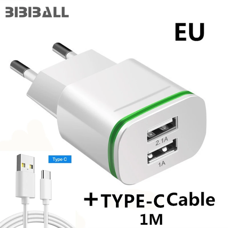 

LED Safe USB Wall Charger Dual Quick Charge +USB C 3.1 USB for Blackview BV8000/BV9000/Pro Oukitel Doogee Umidigi power bank