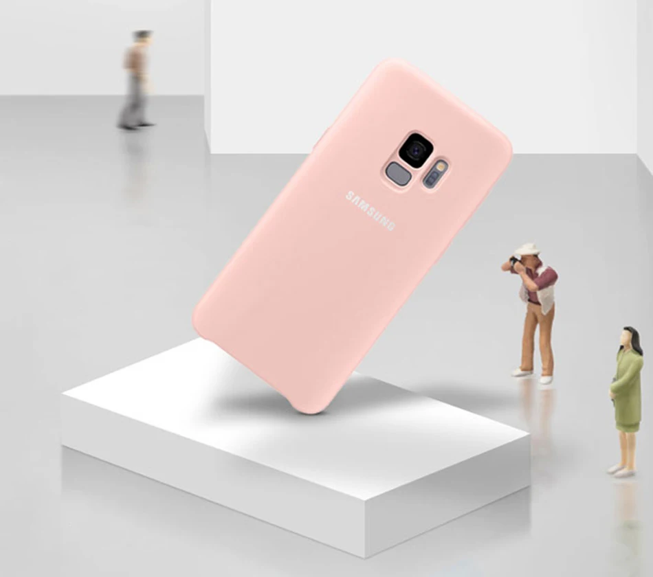 5Samsung S9 S 9 Plus Case Silicone 100% Original Back Cover 360 Luxury Sport Cut Anti-knock Dirt-resistant Waterproof G9650