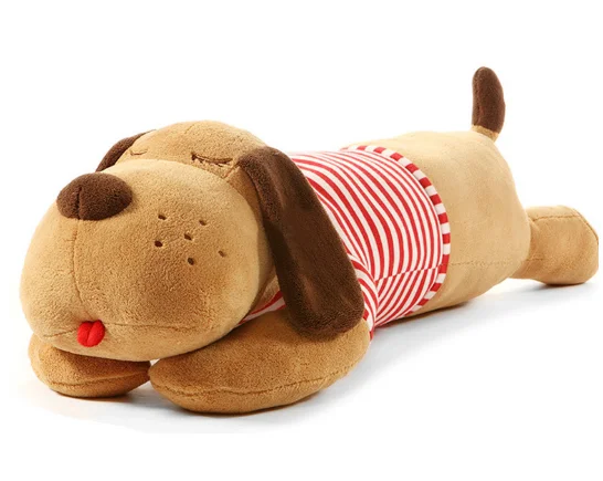 

40/70/90 CM Plush Toy Big Sleeping Dog Stuffed Puppy Dog Soft Animal Toy