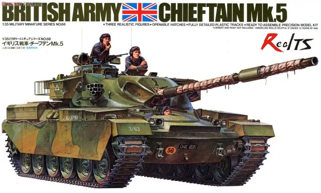 RealTS модель Tamiya 1/35 масштаб военные модели#35068 Британский вождь Mk.5 танк