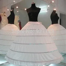 NIXUANYUAN горячая Распродажа 6 обруч Нижняя юбка для бального платья свадебное платье нижнее белье Свадебная кринолиновая аксессуары