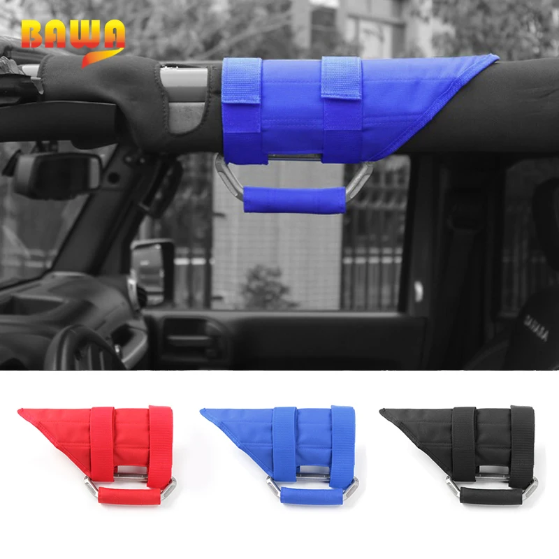 Автомобильный внутренний подлокотник BAWA крышка ручки для Jeep Wrangler TJ CJ YJ JK JL ABS +