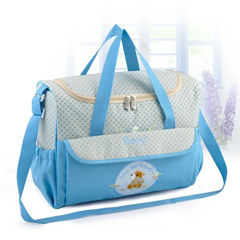 

Insular Mummy Baby Bag Multifunctional Baby Diaper Changing Shoulder Bag Maternity Handbag for Mom