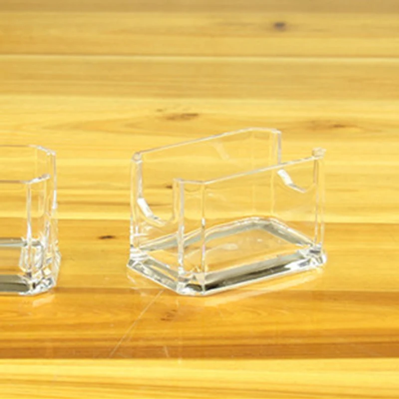 Practical Tea Bag Box Plastic Sugar Seat Eco-friendly Tea Sugar Bag Box Exquisite Solid Useful Kitchen Gadget