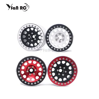 

4pcs 1/10 Rock Crawler RC Aluminium League 2.2 Beadlock Wheel Jantes for SCX10 90046 90050 Axial Wraith 90048 90018 TRX4