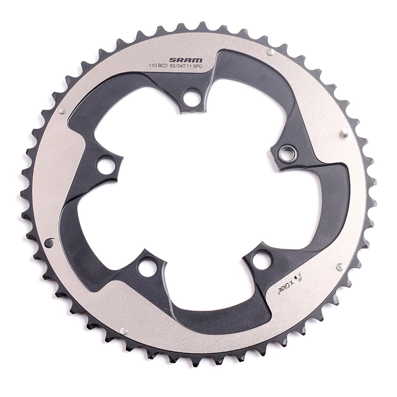 

SRAM RED & FORCE 11S Speed X-GLIDE Road Bicycle Chainring 110BCD 50T Aluminum Alloy Chain Wheel Crown