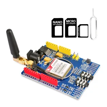 

OSOYOO Quad-Band GSM GPRS SIM900 Shield Development Board for Arduino Uno